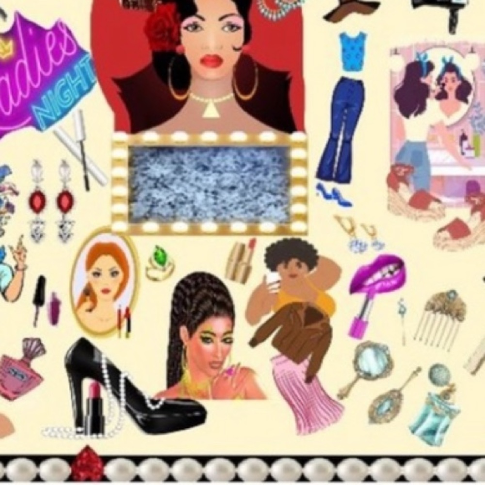 50 10X13 Poly Mailers Fashion Makeup Girls Ladies Night Flat PRICE IS FIRM - Picture 8 of 11